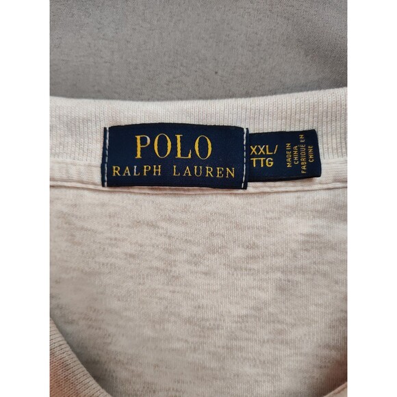 Men's Polo Ralph Lauren Short Sleeve Polo Shirt Heather Gray XXL - Picture 5 of 6